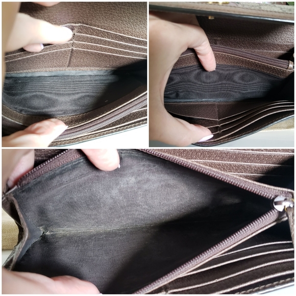 Authentic Pre-owned Gucci Supreme Ophidia GG Continental Flap Wallet - Picture 8 of 16